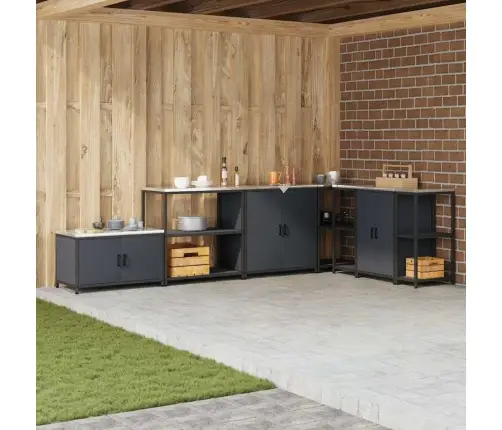 Köögivarude Säilitamine Antratsiit 60 X 50 X 92 Cm Teras