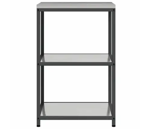 Virtuvės Saugojimas Su Lentyna Sidabro 60 X 50 X 92 Cm Plienas