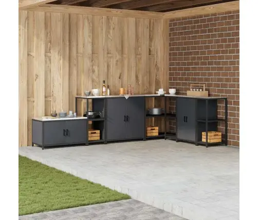 Köögivarude Säilitamine Antratsiit 60 X 50 X 92 Cm Teras