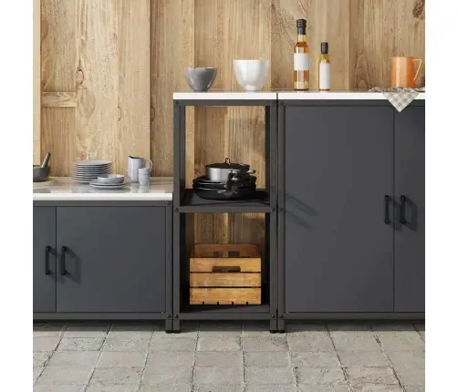 Köögivarude Säilitamine Antratsiit 60 X 50 X 92 Cm Teras