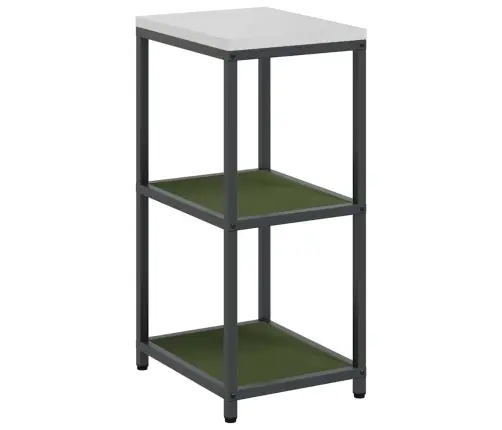 Virtuves Uzglabāšanas Plaukts Olīvu Zaļš 60 X 50 X 92 Cm Vidaxl