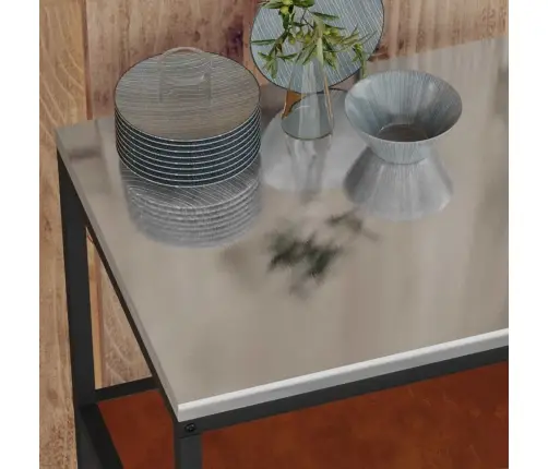 Virtuves Uzglabāšanas Plaukts Ar Plauktu Rūsa 60 X 50 X 92 Cm Vidaxl