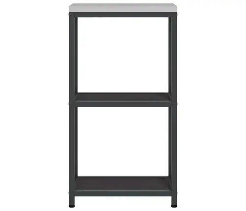 Virtuves Uzglabāšanas Plaukts Melna 60 X 50 X 92 Cm Tērauds Vidaxl