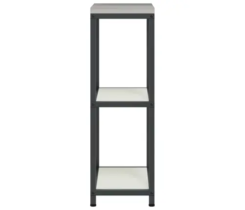 Virtuves Uzglabāšanas Plaukts Balta 60 X 50 X 92 Cm Tērauds Vidaxl