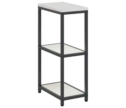 Virtuves Uzglabāšanas Plaukts Balta 60 X 50 X 92 Cm Tērauds Vidaxl