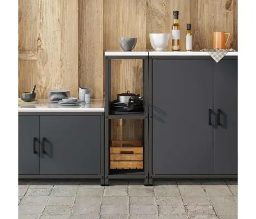 Köögivarude Säilitamine Antratsiit 60 X 50 X 92 Cm Teras