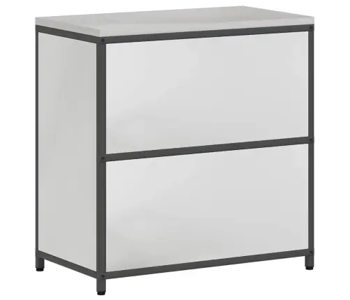 Virtuves Uzglabāšanas Skapis Ar Plauktu Sudraba 60 X 50 X 92 Cm Vidaxl