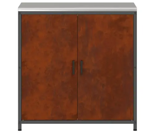 Köögivarude Säilitamine Riiuliga Rooste 60 X 50 X 92 Cm Teras