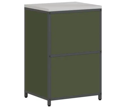 Virtuvės Saugojimas Alyvuogių Žalia 60 X 50 X 92 Cm Plienas