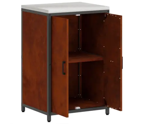 Virtuves Uzglabāšanas Skapis Ar Atvilktni Ar Plauktu Rūsa 60 X 50 X 92 Cm Vidaxl