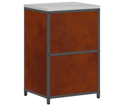 Virtuves Uzglabāšanas Skapis Ar Atvilktni Ar Plauktu Rūsa 60 X 50 X 92 Cm Vidaxl