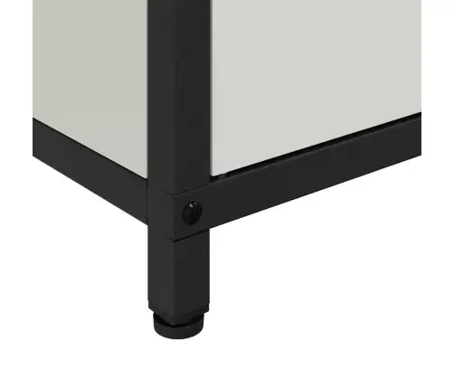 Virtuves Uzglabāšanas Skapis Balta 60 X 50 X 92 Cm Tērauds Vidaxl