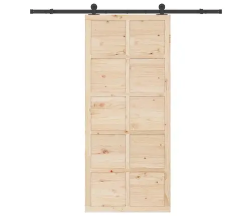 Slankios Durys Ruda 90 X 208 Cm Kietos Pušies Mediena