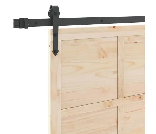 Libisev Uks Pruun 90 X 208 Cm Männipuit