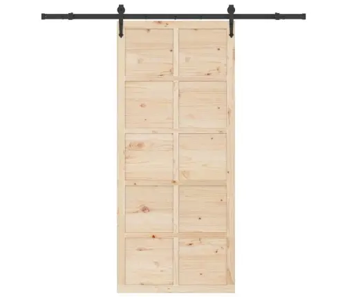 Slankios Durys Ruda 80 X 208 Cm Kietos Pušies Mediena