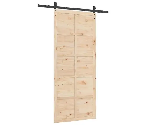Slankios Durys Ruda 80 X 208 Cm Pušies Masyvas