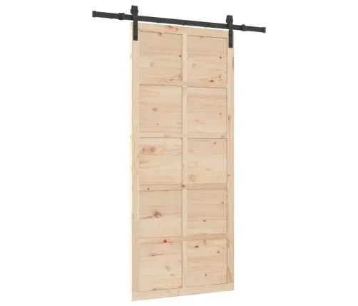 Slankios Durys Ruda 80 X 208 Cm Pušies Masyvas