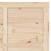 Slīdošās Durvis Brūna 90 X 208 Cm Priedes Masīvkoks Vidaxl