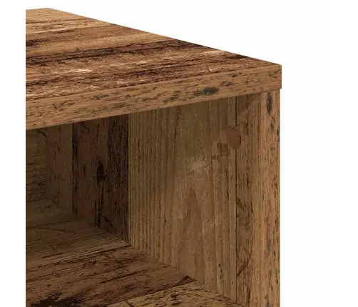 Öölambi Kapp 2 Pcs Vana Puit 40 X 40 X 30 Cm Tehispuit