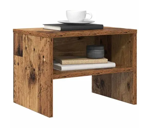 Öölambi Kapp 2 Pcs Vana Puit 40 X 40 X 30 Cm Tehispuit