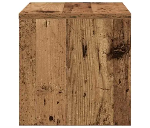 Öölambi Kapp 2 Pcs Vana Puit 40 X 40 X 30 Cm Tehispuit