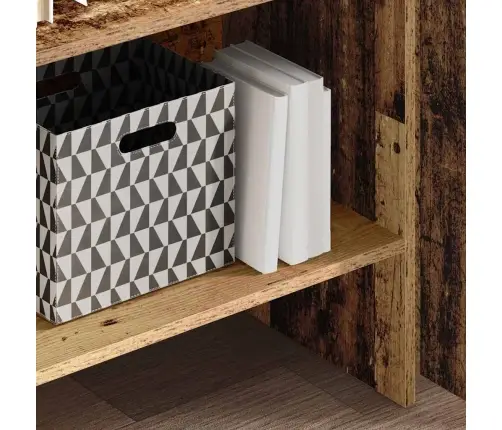 Raamaturiiul Vana Puit 60 X 35 X 180 Cm Tehispuit