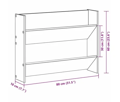 Batu Skrynia Su Lentyna 2 Pcs Sena Mediena 80 X 18 X 60 Cm