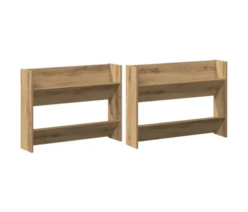 Batu Skrynia 2 Pcs Amatininkų Ąžuolas 85 X 18 X 90 Cm