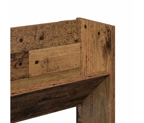 Sienas Apavu Skapji Ar Plauktu Cits 2 Pcs Veca Koka 60 X 18 X 60 Cm Vidaxl