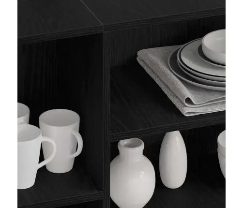 Kõide Must Tamm 120 X 30 X 75 Cm Tehispuit