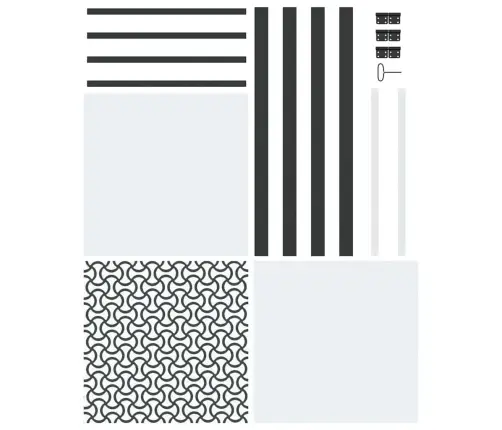 Siseuks Must 76 X 201.5 Cm Karastatud Klaas Ja Alumiinium