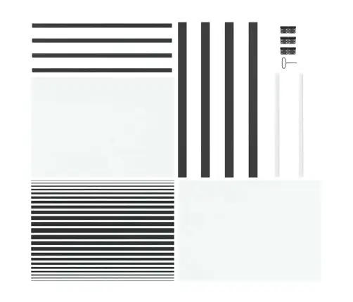 Iekštelpu Durvis Melna 102.5 X 201.5 Cm Vidaxl