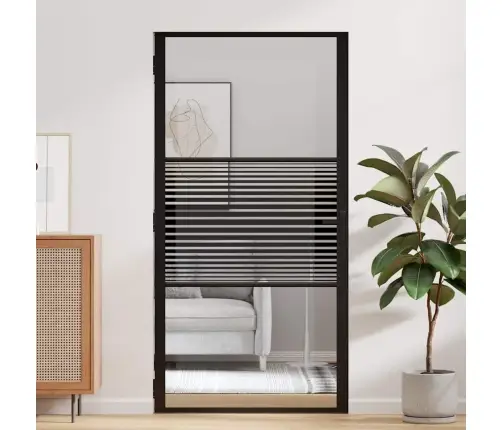 Iekštelpu Durvis Melna 102.5 X 201.5 Cm Vidaxl