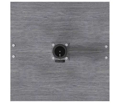 Skėčio Pagrindas Tamsiai Pilkas Medžio Priemonė 45 X 45 X 31 Cm