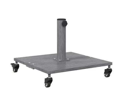 Āra Lietussarga Statīvi Tumša Koka 45 X 45 X 31.5 Cm Tērauds Vidaxl