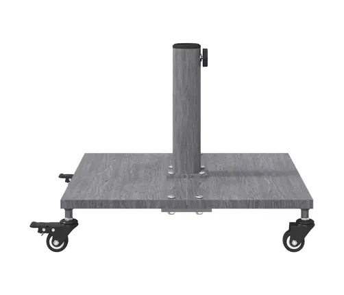 Āra Lietussarga Statīvi Tumša Koka 45 X 45 X 31.5 Cm Tērauds Vidaxl