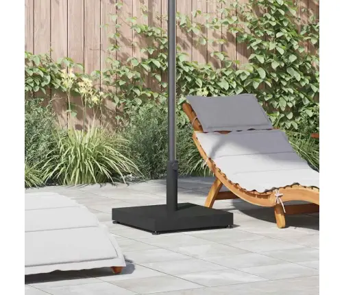 Āra Lietussarga Statīvi Melna 45 X 45 X 31.5 Cm Tērauds, Betons Vidaxl