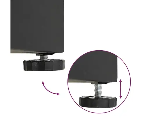 Āra Lietussarga Statīvi Melna 45 X 45 X 31.5 Cm Tērauds, Betons Vidaxl