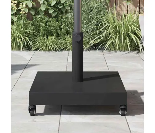 Āra Lietussarga Statīvi Melna 45 X 45 X 32 Cm Tērauds, Betons Vidaxl