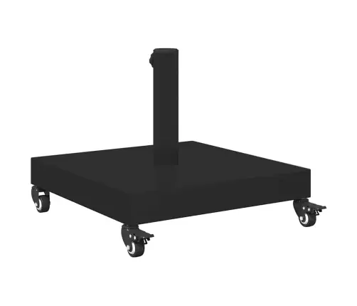 Āra Lietussarga Statīvi Melna 45 X 45 X 32 Cm Tērauds, Betons Vidaxl