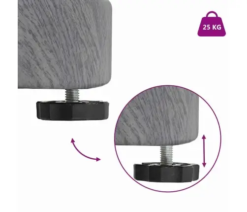 Āra Lietussarga Statīvi Tumša Koka 48 X 48 X 32 Cm Vidaxl