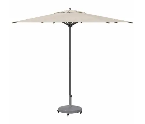 Päikesevarju Jalg Tume Hall Puidu Ilme 48 X 48 X 32 Cm