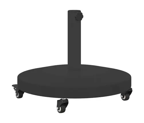 Päikesevarju Jalg Must 48 X 48 X 32 Cm