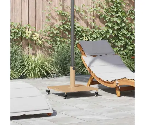 Päikesevarju Jalg Hele Puit 45 X 45 X 31,5 Cm