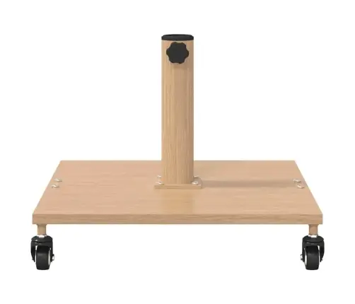 Päikesevarju Jalg Hele Puit 45 X 45 X 31,5 Cm