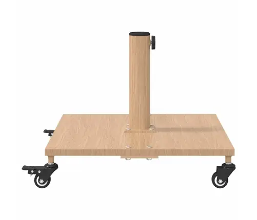 Päikesevarju Jalg Hele Puit 45 X 45 X 31,5 Cm