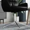 Biroja Krēsla Gāzes Cilindrs Hroms 15,5 Cm Dzelzs Vidaxl