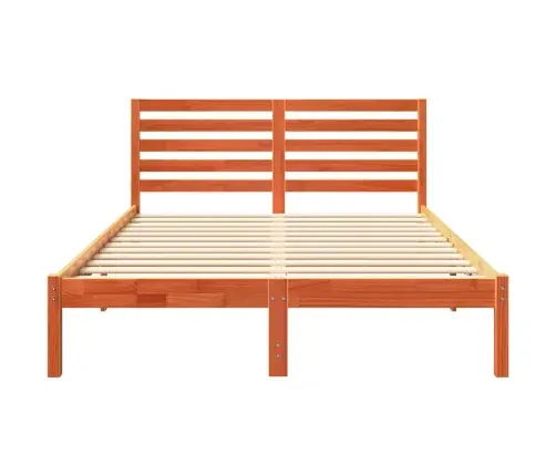 Lovos Rėmas Vaško Ruda 135 X 190 Cm Kietos Pušies Mediena