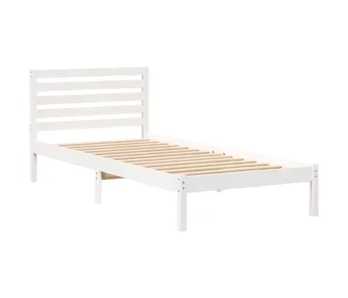 Gultas Rāmis Ar Galvas Klāju Balts 80 X 210 Cm Masīvkoka Priede Vidaxl Gultas Rāmis Ar Galvas Klāju Balts 80 X 210 Cm Masīvkoka Priede Vidaxl