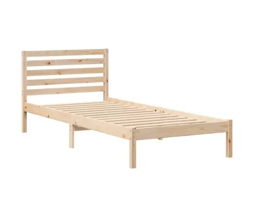 Lovos Rėmas Ruda 100 X 210 Cm Kietos Pušies Mediena